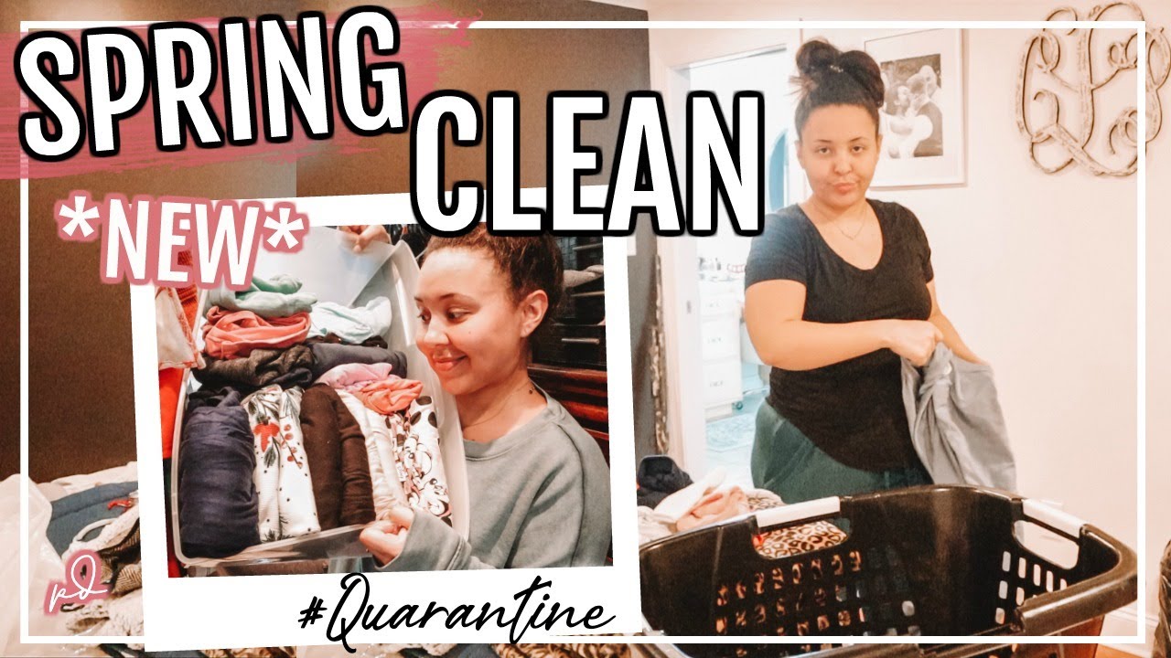 2020 EXTREME SPRING CLEAN WITH ME | QUARANTINE CLEANING MOTIVATION | Page Danielle