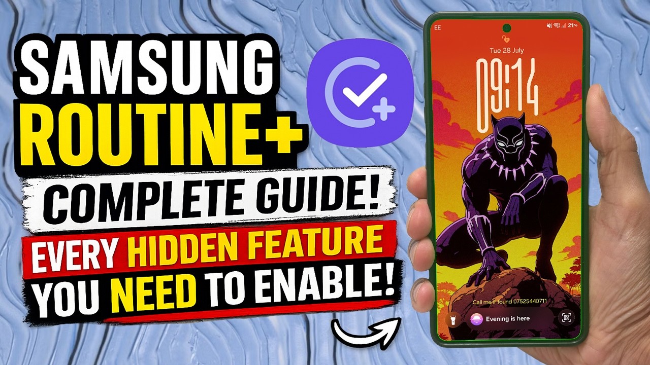 Полный гид по Samsung Routine+! Все скрытые функции, которые ТЕБЕ НУЖНО включить! 🤯