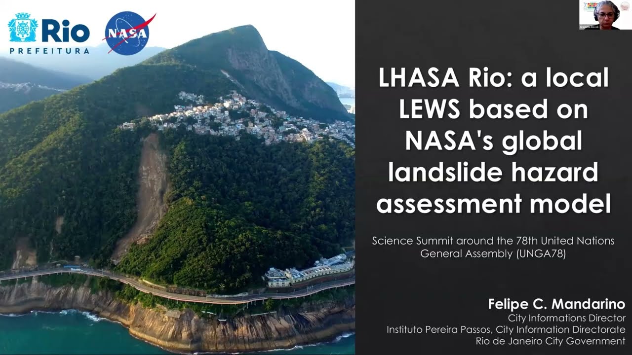 Felipe Mandarino - LHASA Rio: a local LEWS based on NASA's global landslide hazard assessment model