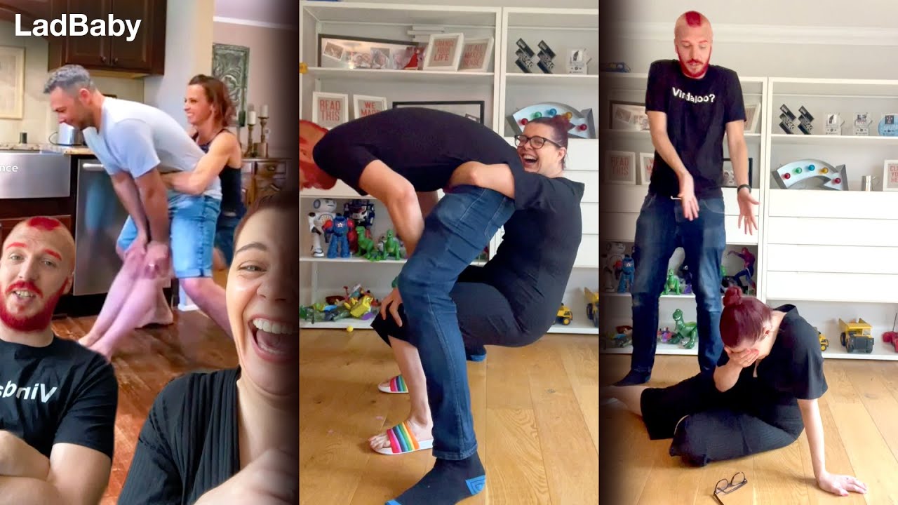 When Mum & Dad try the TikTok Walk Challenge 🤣💩