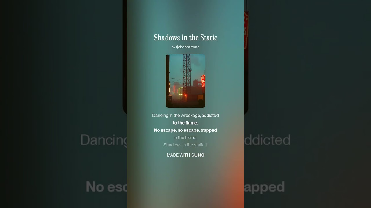 Shadows in the Static 1 #sunoai #remix #ai