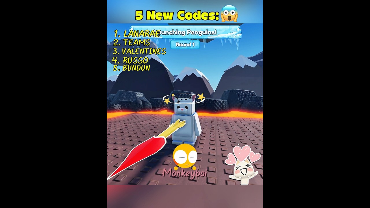 OMG new Codes in Penguin Knockout! #roblox #penguinknockout