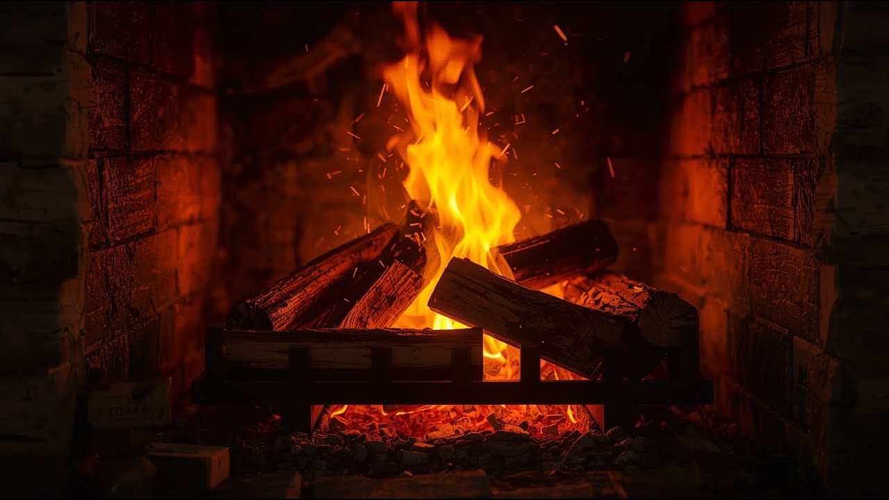 Soft Fireplace Sound &ndash; 12 Hours of Cozy Crackling Fire for Sleep, Relaxation & Deep Focus