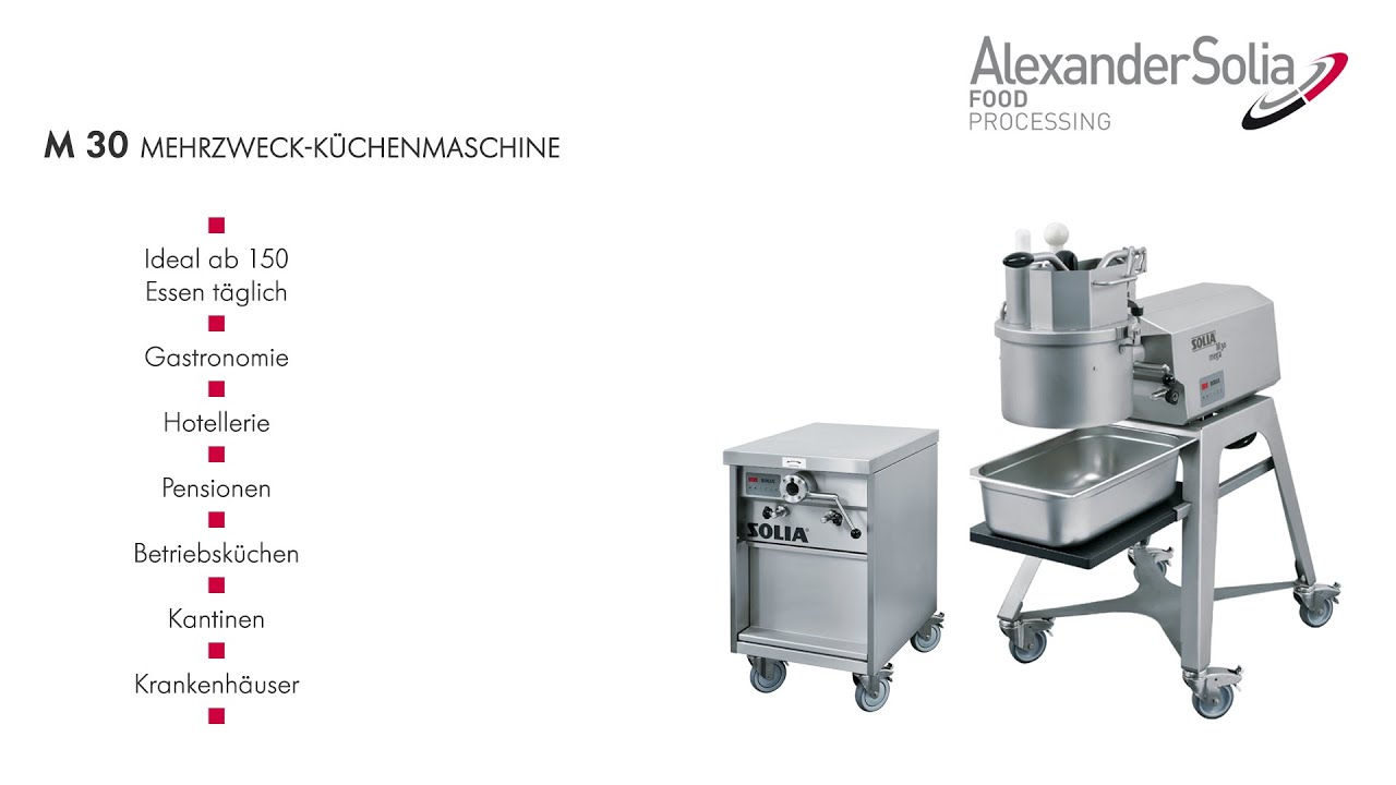 AlexanderSolia - Mehrzweck-K&uuml;chenmaschine - M 30