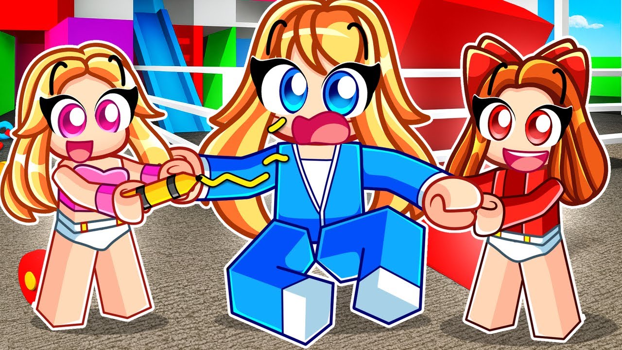 WKURZAMY NASZĄ NIANĘ W PRZEDSZKOLU w Roblox!