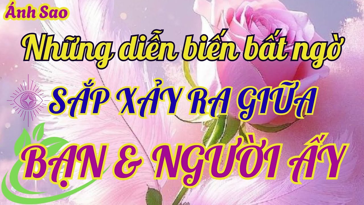 Những diễn biến bất ngờ sắp xảy ra giữa bạn và người ấy @tarot