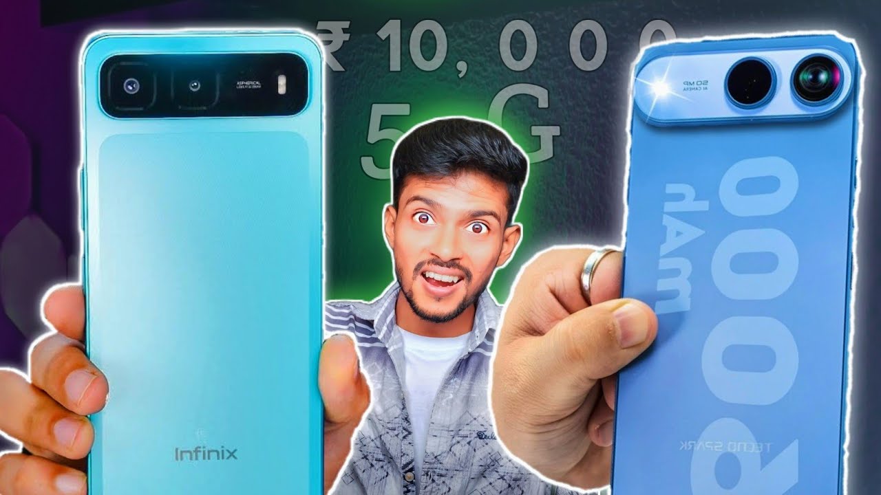 Infinix Hot 60i 5g VS Tecno Spark Go 5g 🔥 || Best 2 Latest 5g PHONES under 10000 ⚡ || #comparison 