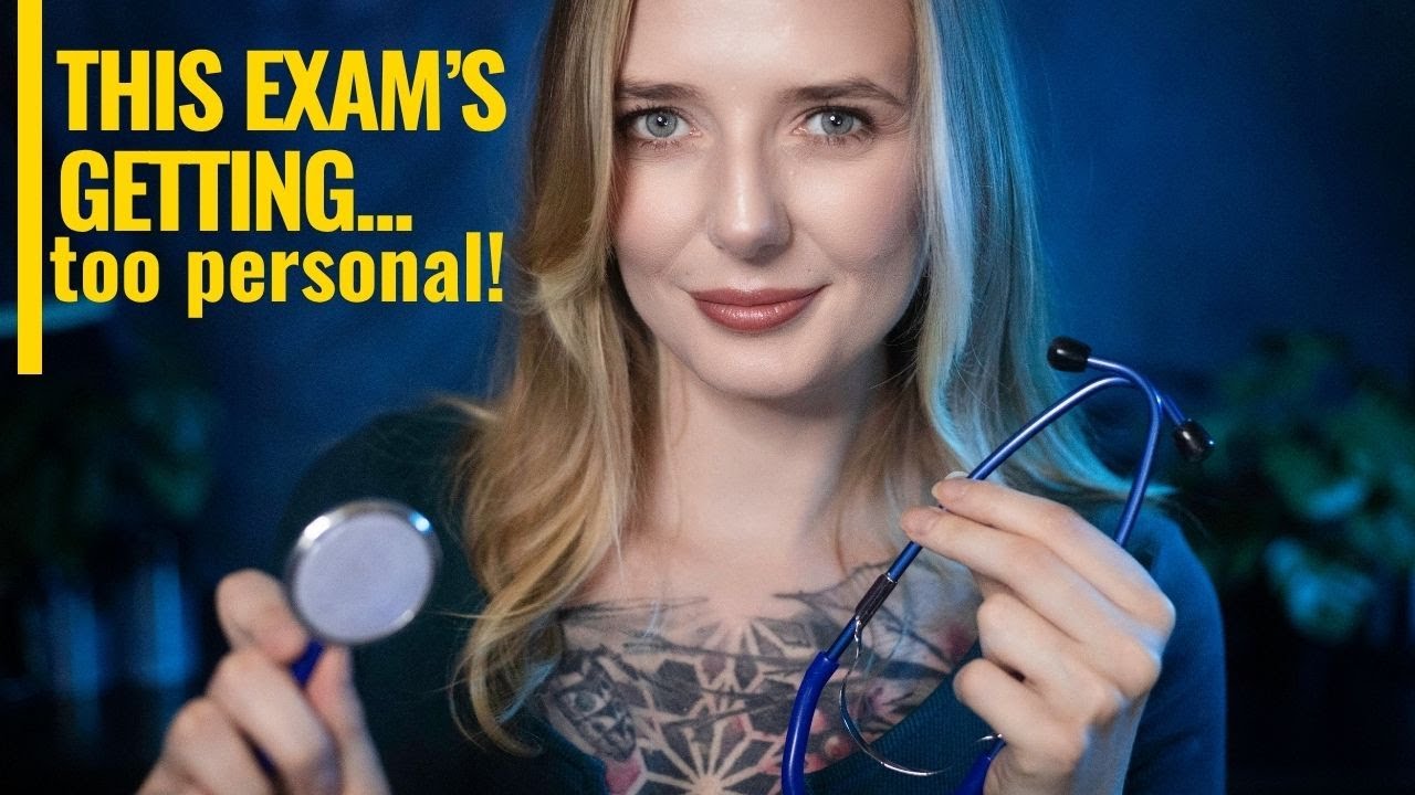 Your School Crush Is Now Your Doctor — Flirty, Distracted, and Cute Medical Check-Up