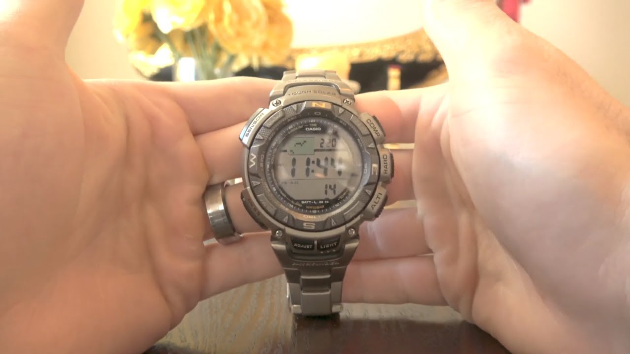Pawn Shop Casio Pathfinder PAG240T-7 Titanium ProTrek Watch (GOOD DEAL) **Not Great Deal**