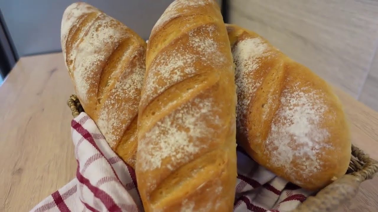 Pâine de casă - franzelă, mai bună ca la brutărie | Raluca Gheorghe
