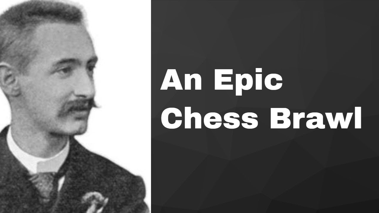 An epic chess brawl | Caos on board | Schlechter vs Herzfeld: Vienna 1893