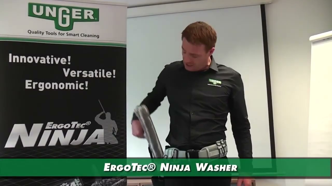 Комплект Unger ErgoTec Ninja - советы по применению