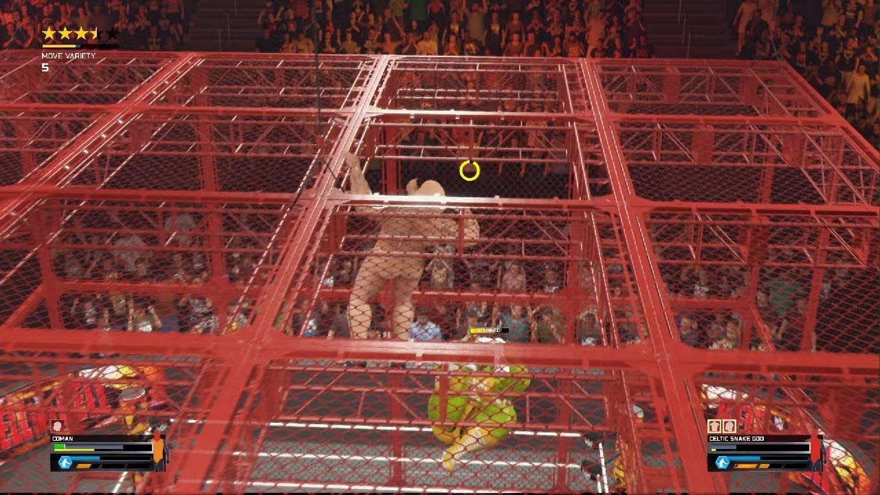 A Epic HELL inA CELL For THE rumble belt🤣