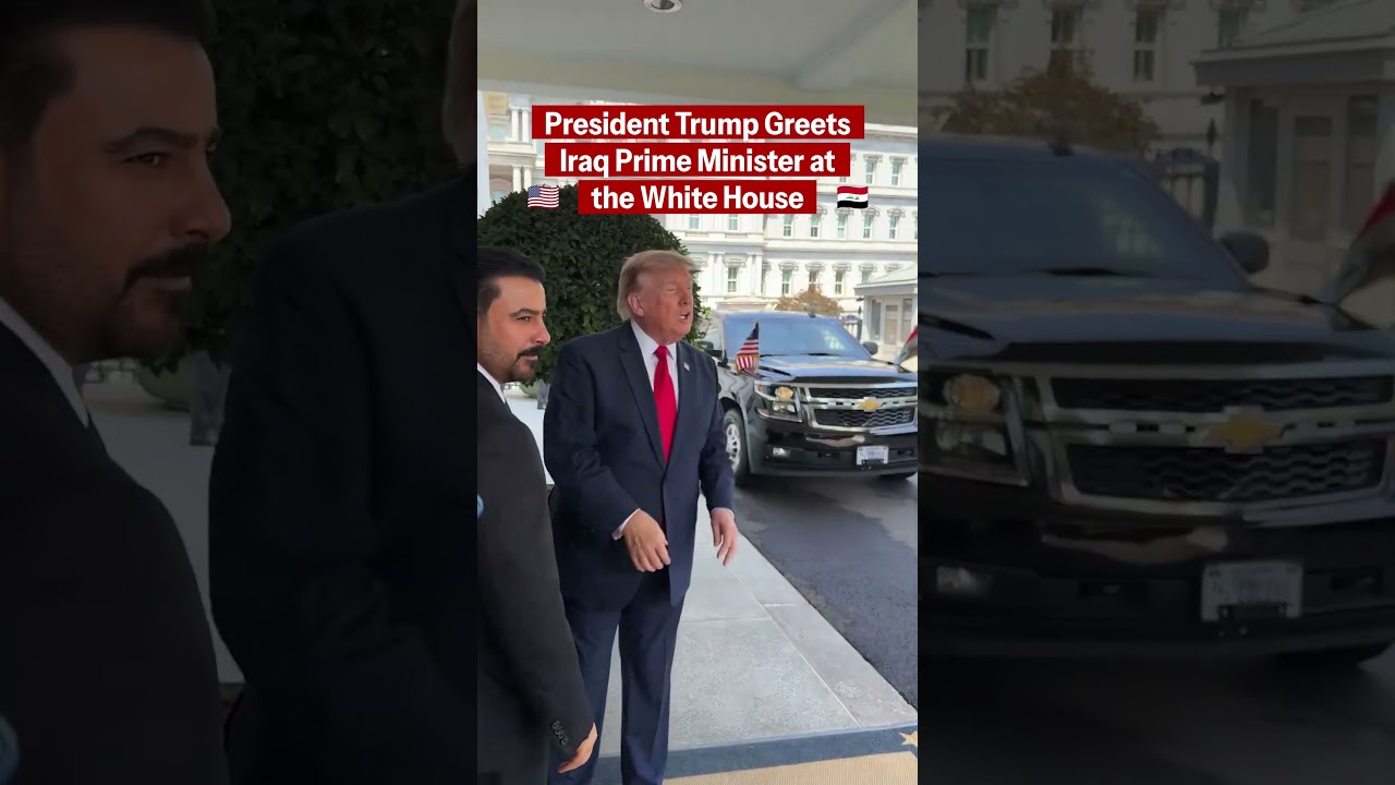 President Donald J. Trump Welcomes Iraqi Prime Minister Ali al-Zaidi to the White House. 🇺🇸🇮🇶