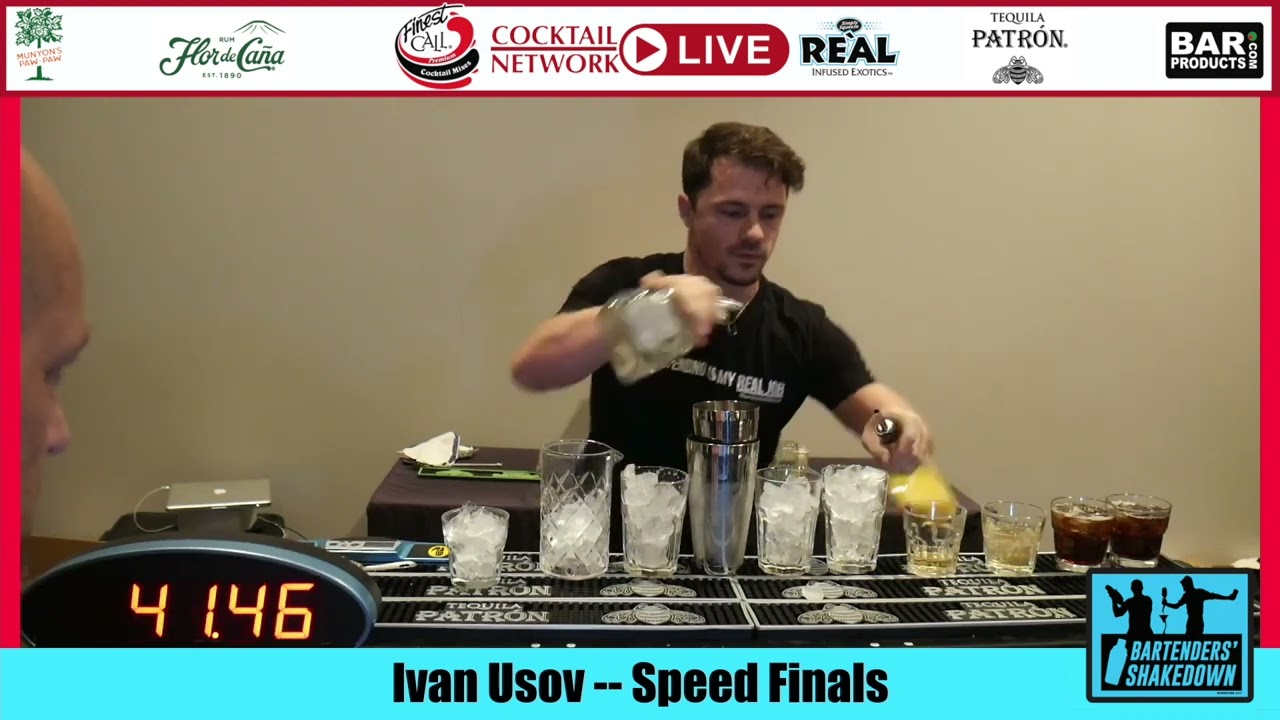 Bartender Shakedown- Speed Finals 1st Place - Ivan Usov #bartendersshakedown