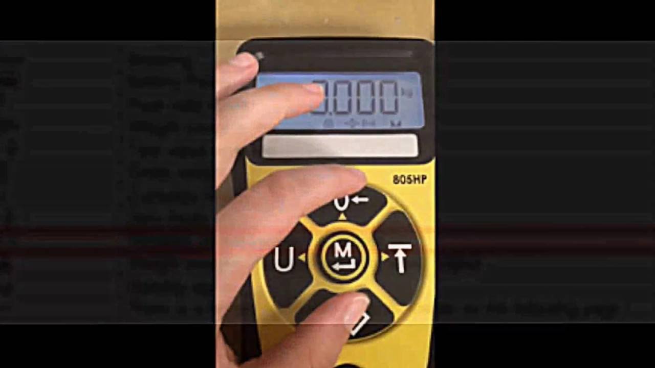 805HP Anyload Handheld Indicator Wireless Pairing Video