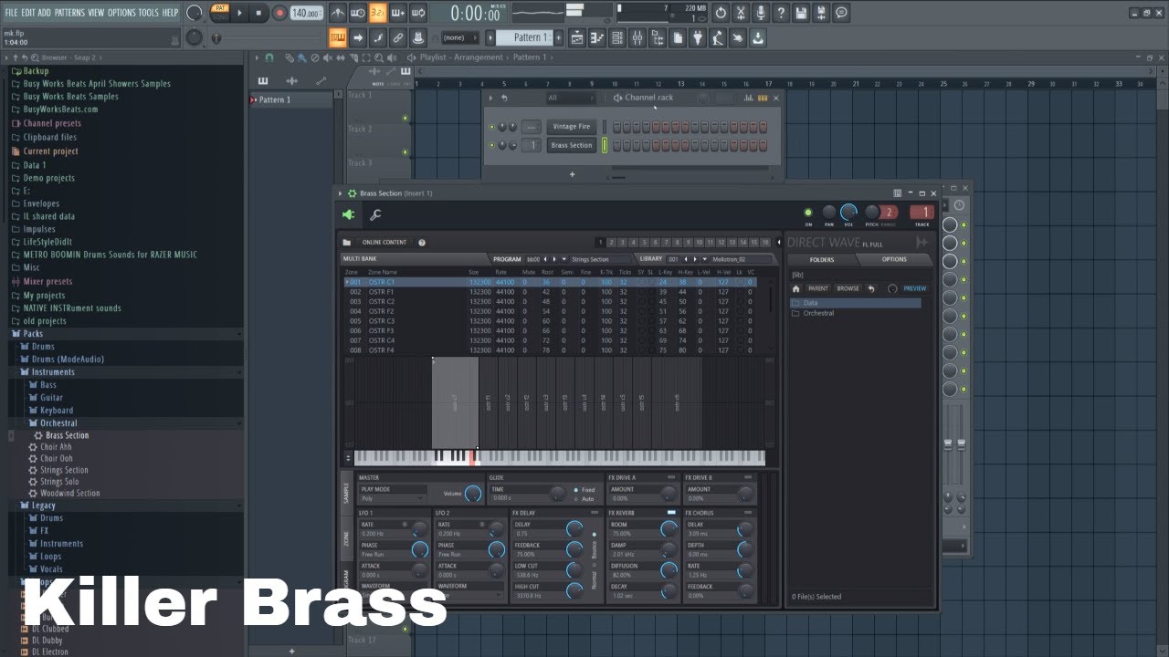 Как добиться наилучшего звука духовых инструментов в FL Studio