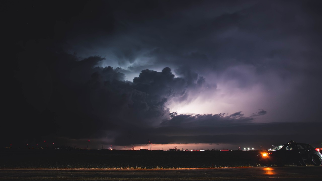Vivid Lightning From a Tornadic Supercell | March 10th, 2026