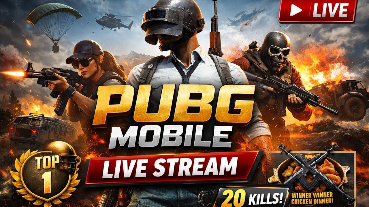PUBG Mobile Live Stream 🔴 | Solo vs Squad | Epic Gameplay!