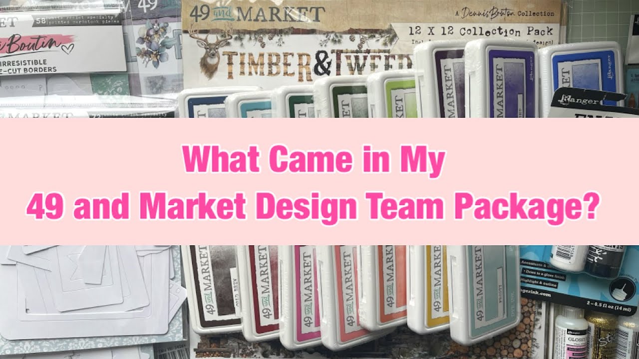 Excited Unboxing: My 49 and Market Design Team Parcel Arrived! #designteam #49andmarket #happymail
