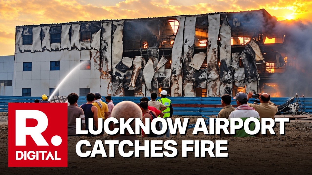 Fire Erupts At Lucknow&rsquo;s Chaudhary Charan Singh International Airport