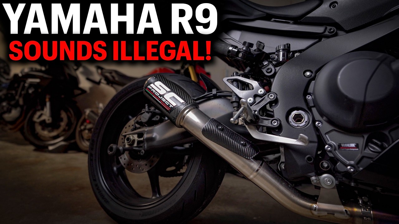 YAMAHA R9 SC PROJECT CR-T EXHAUST & DNA STAGE 2 KIT INSTALL & REVIEW!
