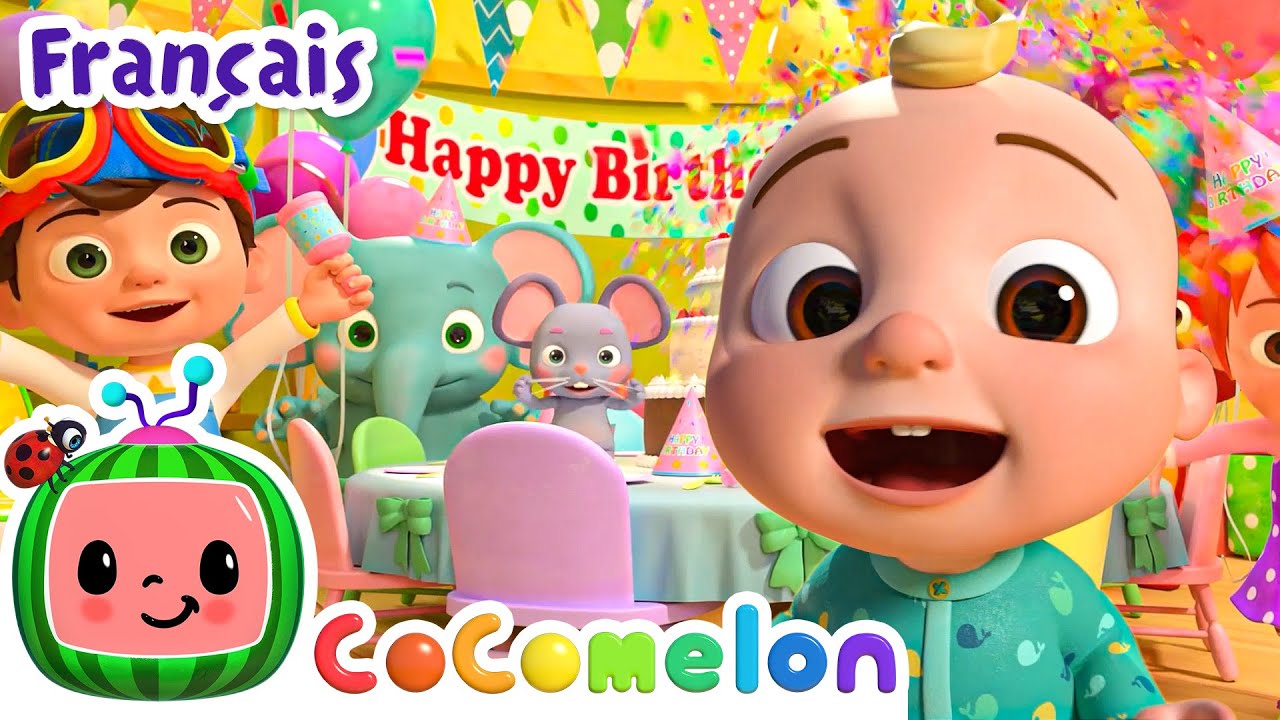 Joyeux anniversaire | | CoComelon en Français | Chansons pour bébés
