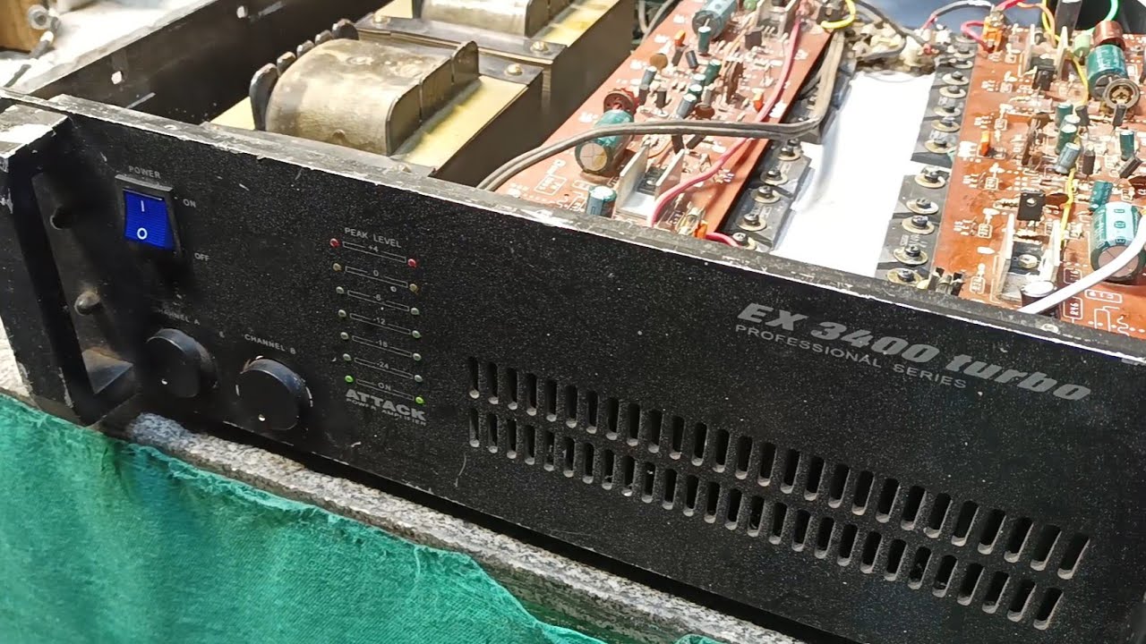 EX 3400 TURBO ATTACK MANUTENÇÃO 