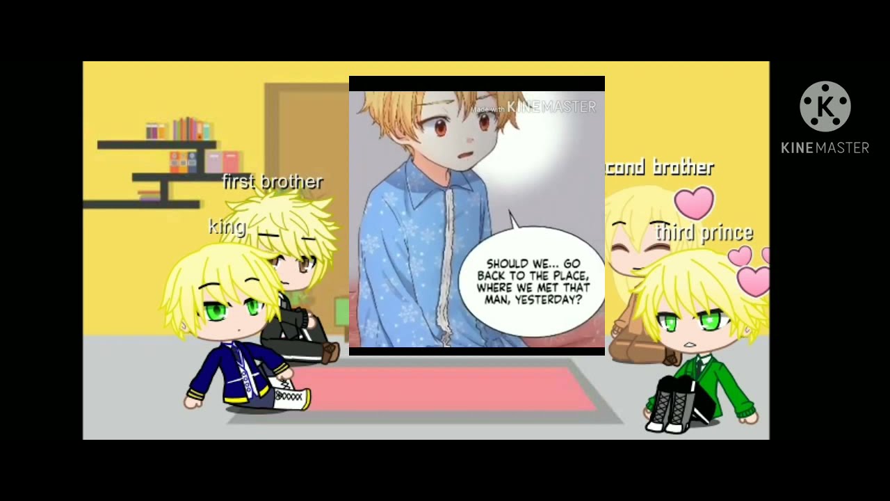 react to twin siblings new life/#gachaclub