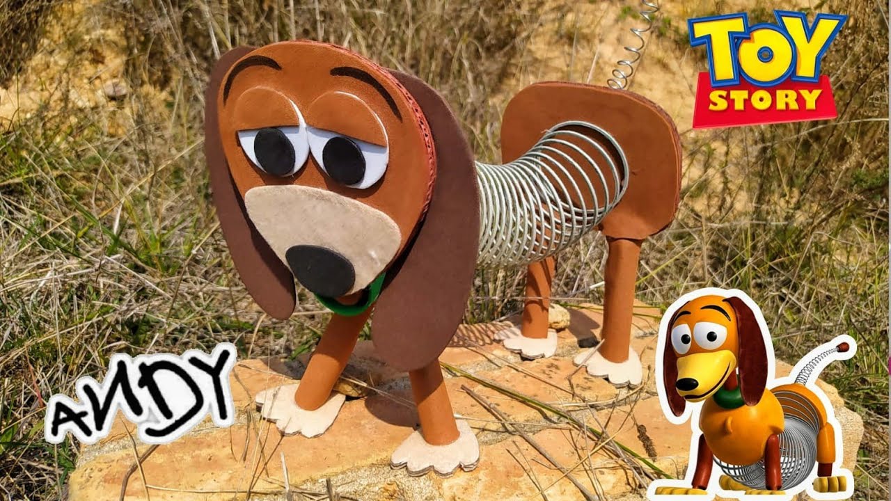 Como hacer a SLINKY el PERRO de TOY STORY - tutorial paso a paso