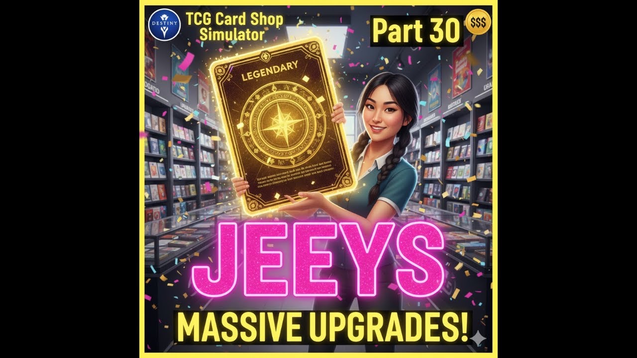 HUGE SHOP MAKEOVER! TCG Card Shop Simulator 30 #ohhaiyo #gaming #jeeys