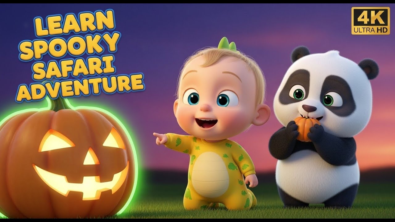 Halloween Spooky Nursery Rhymes & Halloween Safari Songs for Kids!
