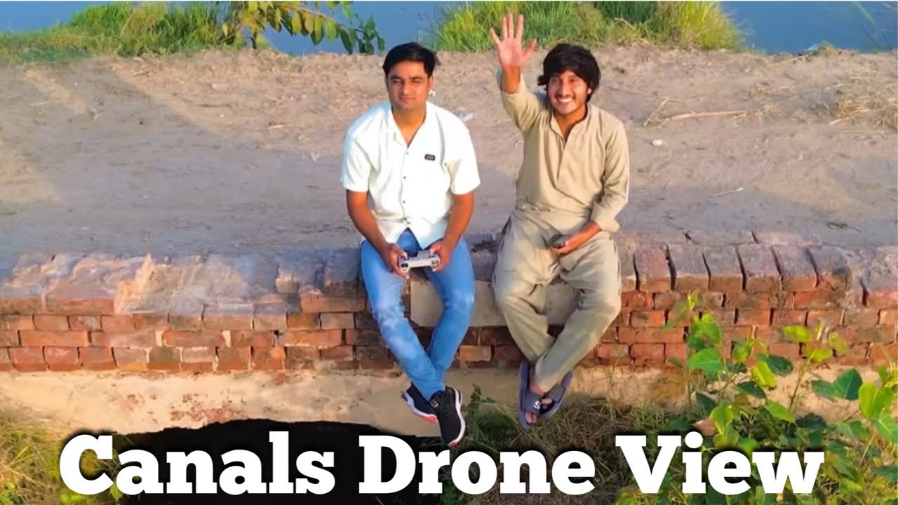 Beautiful canal view Drone Shots by Talha Bhatti 