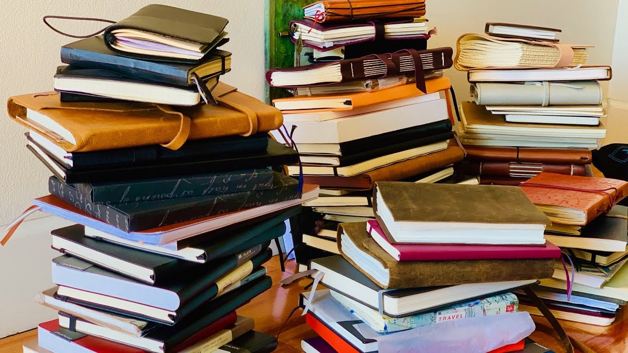 JOURNAL TOUR - Check out my HUGE Journal Collection!!