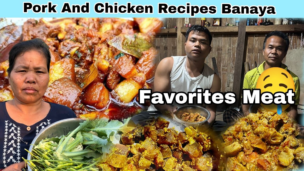 PORK AND CHICKEN MEAT ll Favorite recipe ll Cooking.