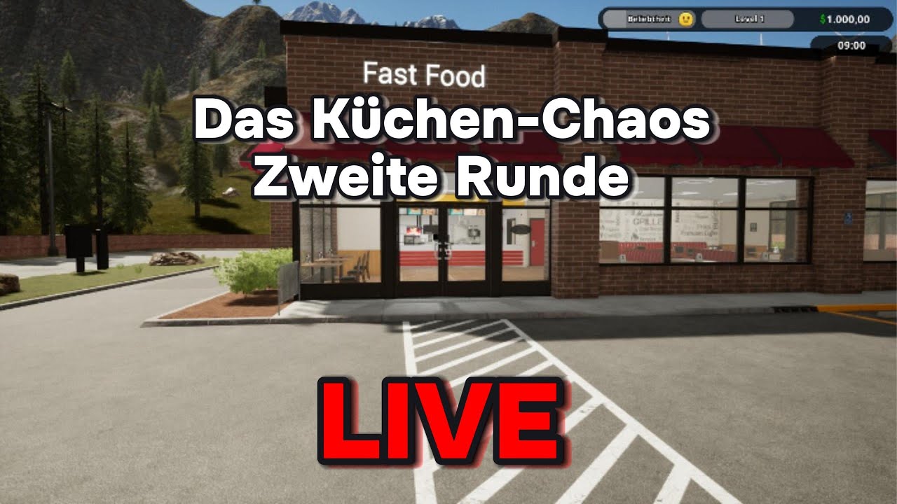 Fast Food Simulator  I Die Küche brennt I  #fastfoodsimulator