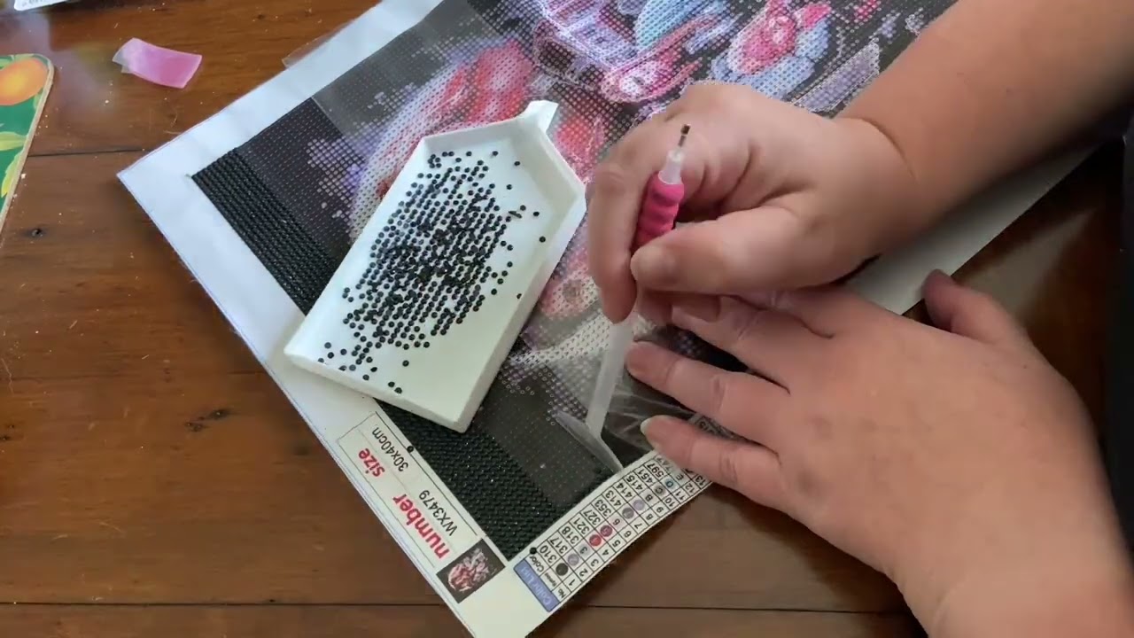 Hocus-pocus diamond art|| vloggoween day 3