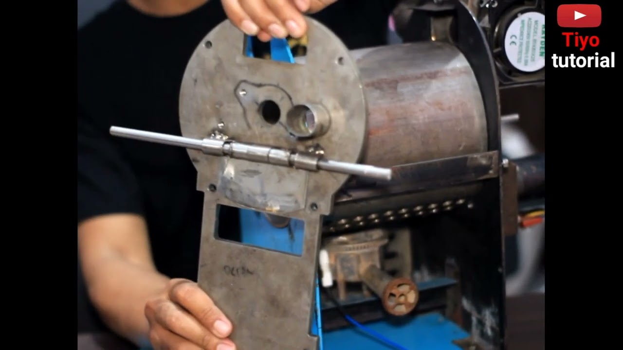 Cara membuat rangka mesin roasting kopi