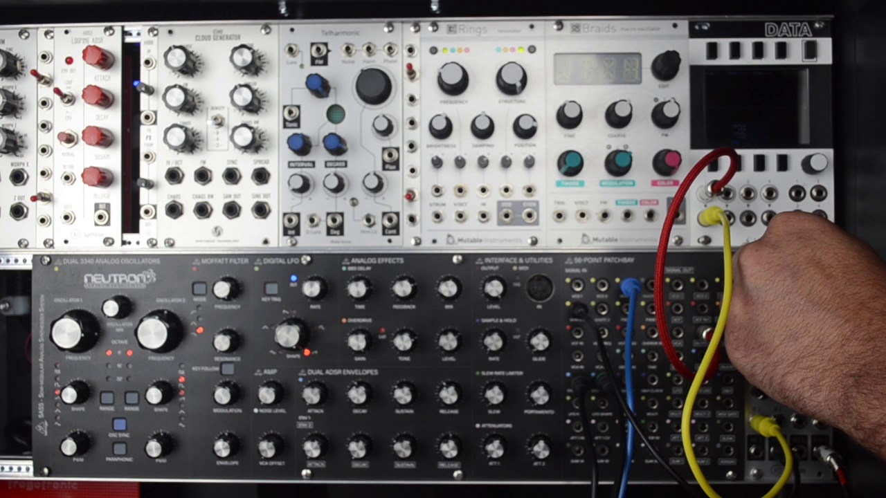 Feedback oscillator Patching with a Matrix Mixer