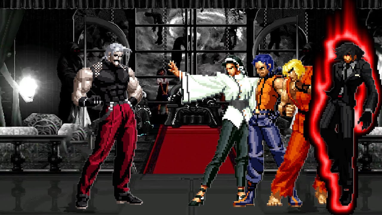 [KOF Mugen] Новый финал Rugal vs Random Team