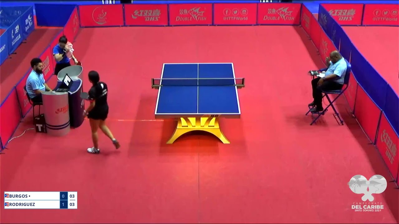 Brianna Burgos (PUR) vs Alondra Rodríguez (PUR) SemifinaIes | Campeonato del Caribe 2024 DOM
