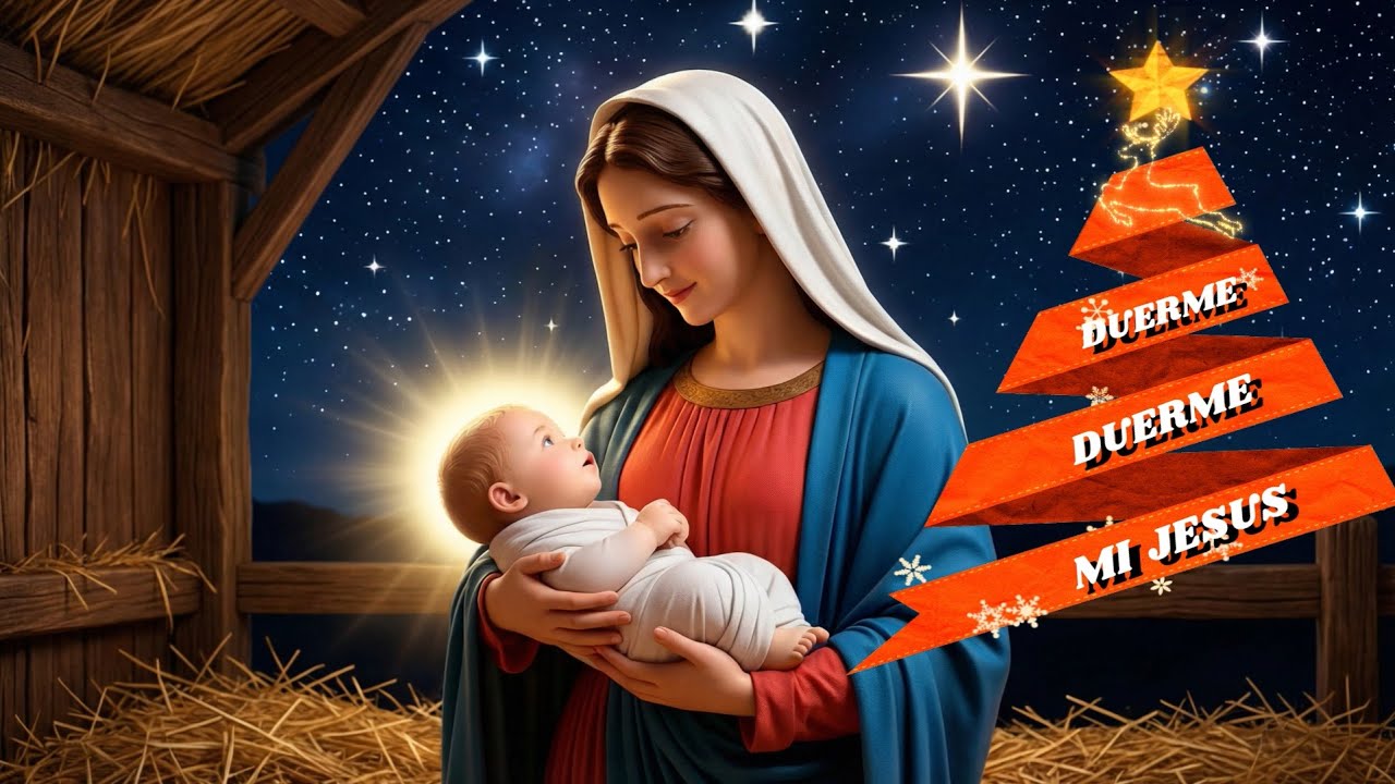 ARULLO CELESTIAL,  María canta al Niño Jesús