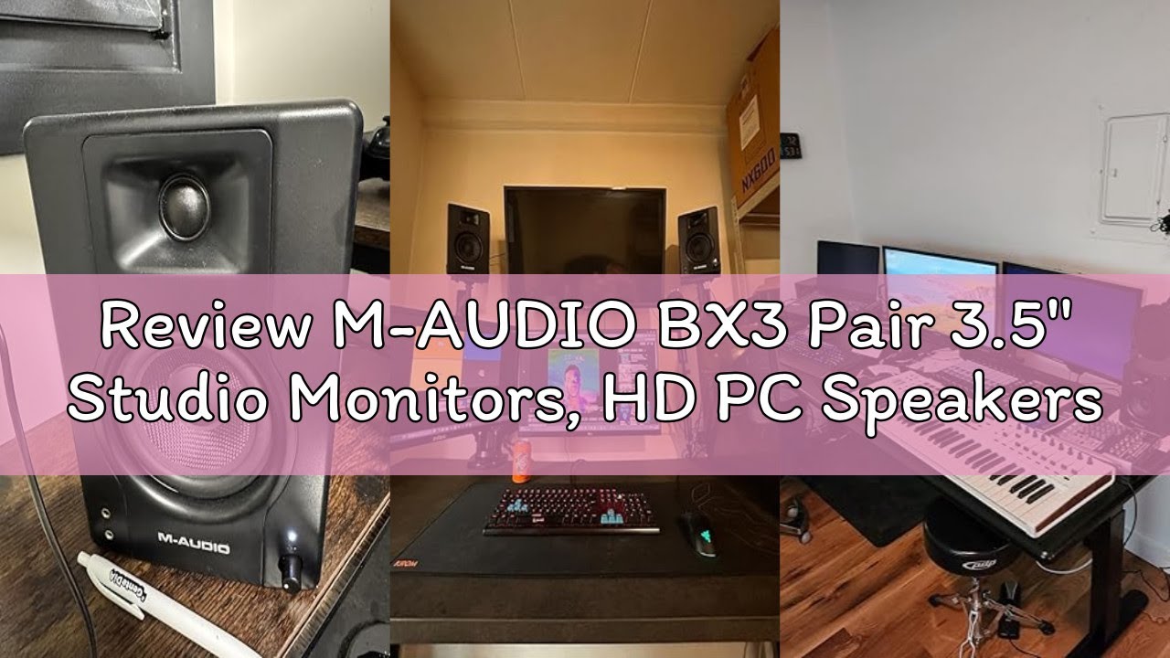 Review M-AUDIO BX3 Pair 3.5
