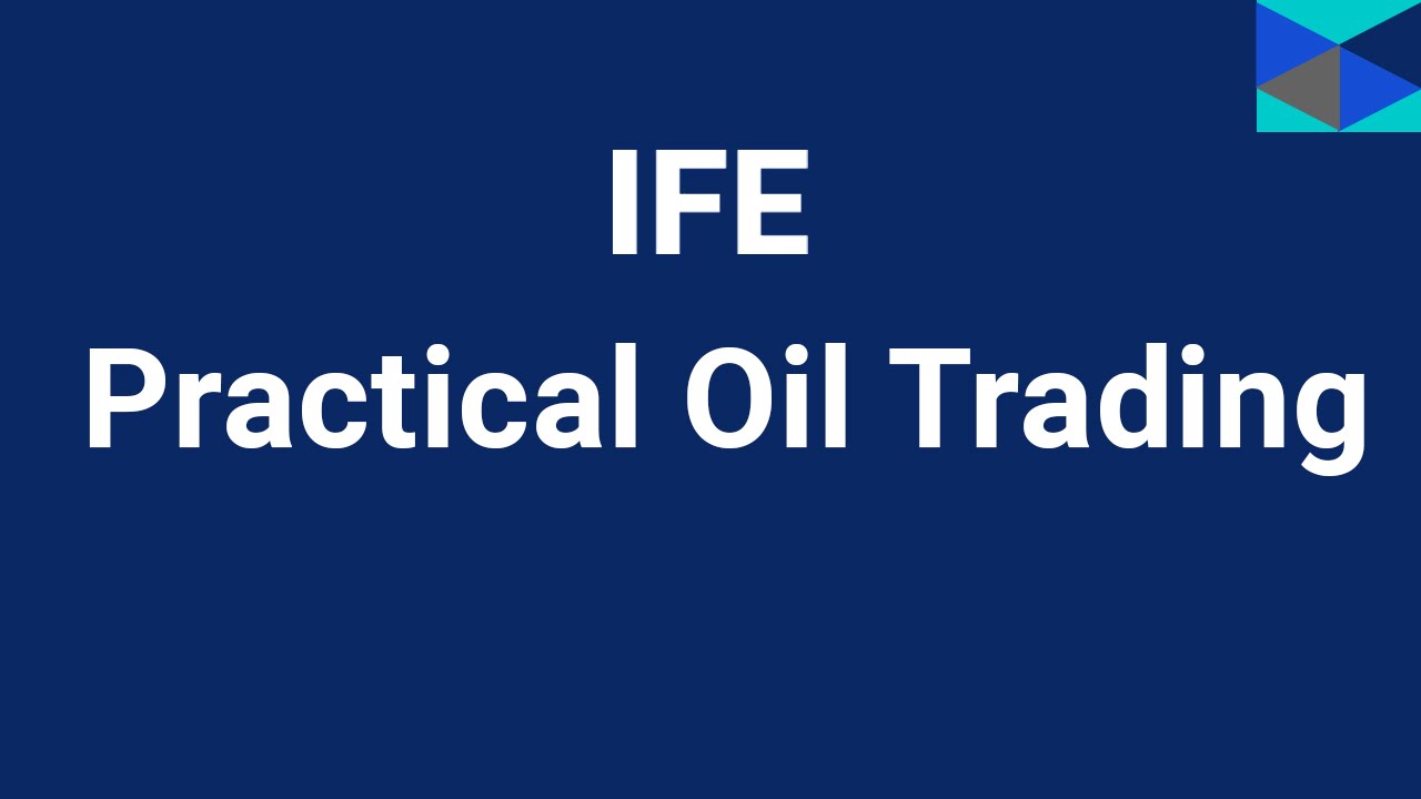 Practical Oil Trading Training Course