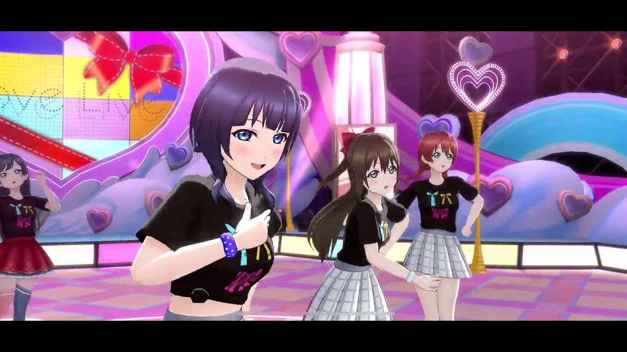 [LLSIFAS] Mogyutto “Love” de Sekkin Chuu! MV: Nijigaku (2020 COUNTDOWN LIVE T-Shirt)
