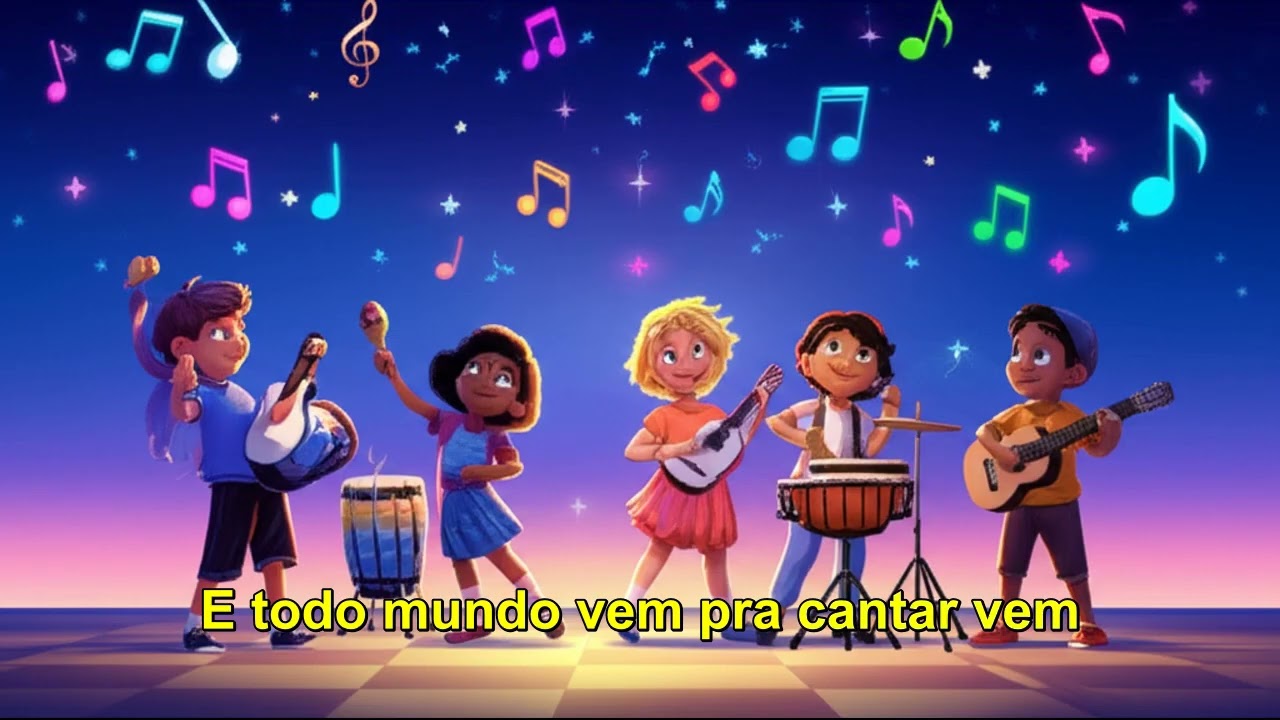 FESTA DOS SONS E MELODIAS - MÚSICA INFANTIL DIVERTIDA - Axé infantil