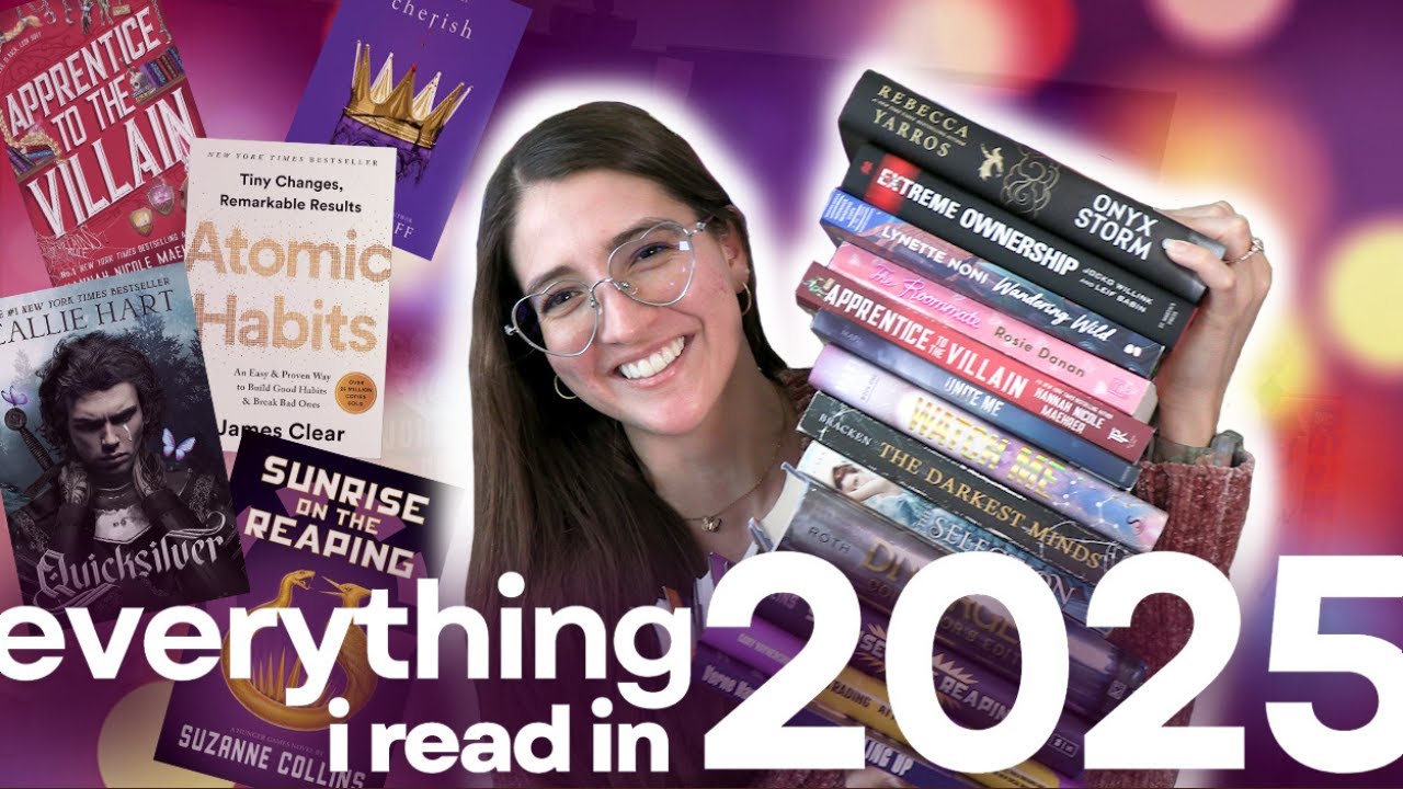 Все книги 2025 года 📚 Всё, что я прочитала в этом году | Романтика, романтические фэнтези, антиут...