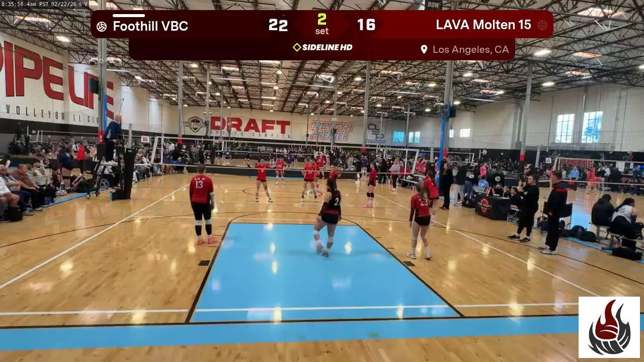 LAVA Molten 15 vs. Foothill VBC (2026.02.22)