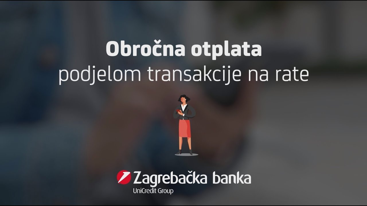 m-zaba: Obročna otplata podjelom transakcije na rate