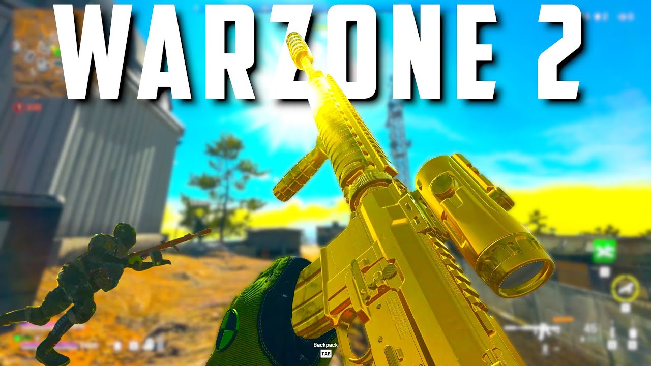 die M4 ist ja der komplette LASER in Warzone 2